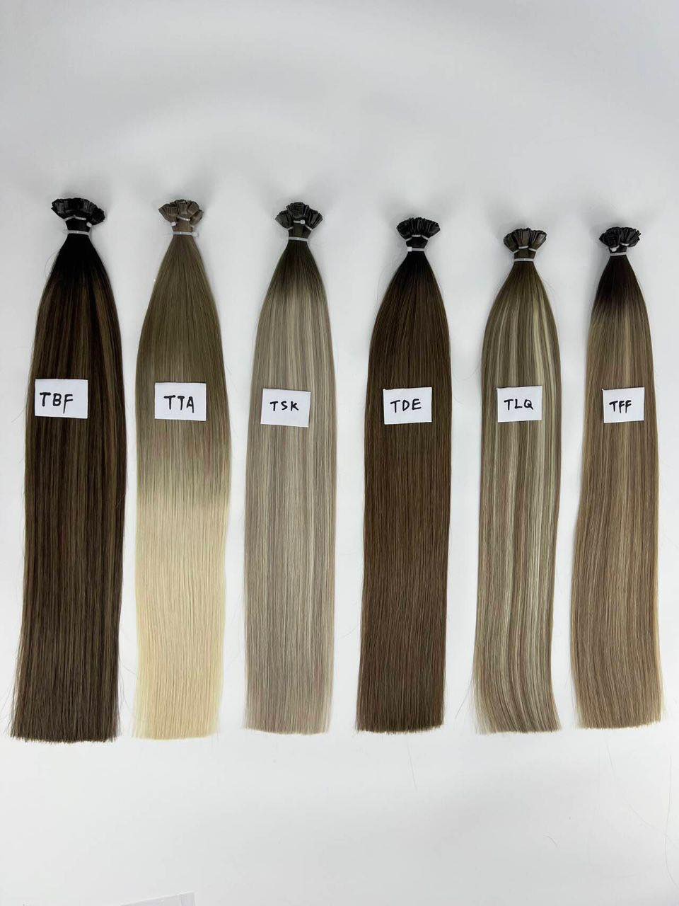 Premiere K-Tip color swatches — TBF, TTA, TSK, TDE, TLQ, TFF
